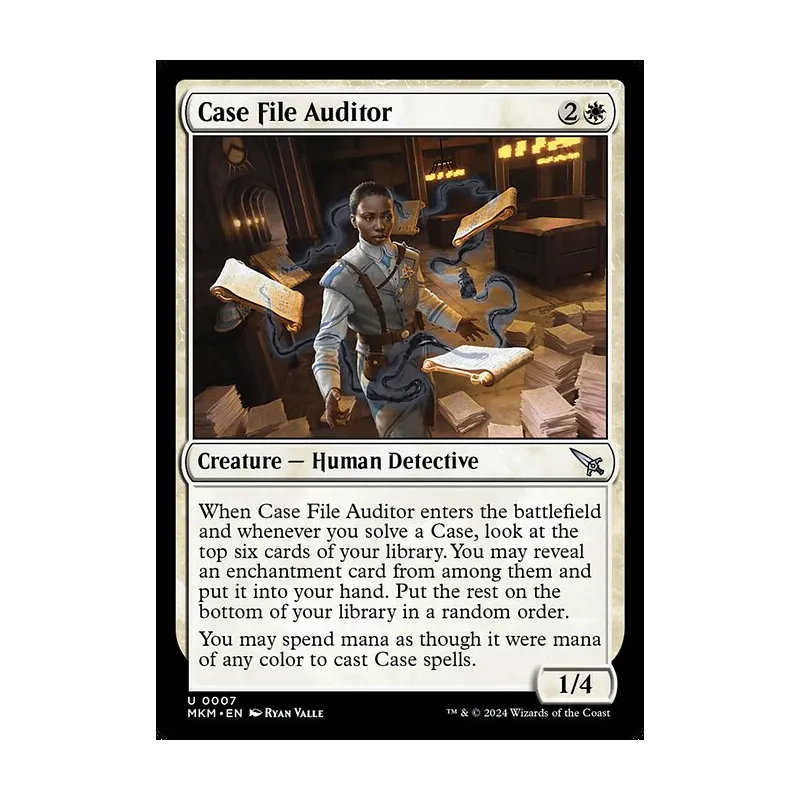 Case File Auditor (b) - Murders at Karlov Manor (Near Mint)