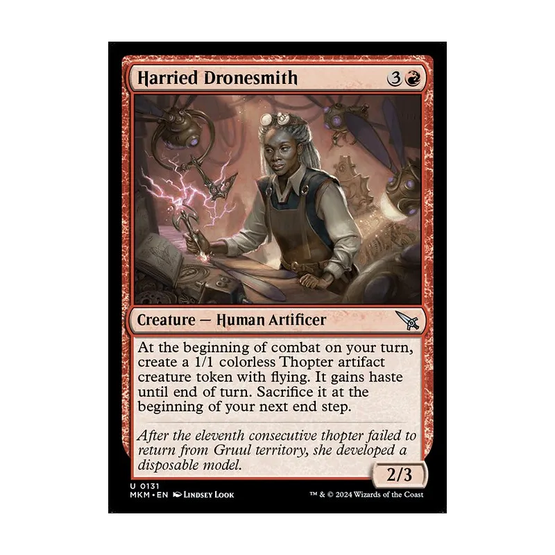 Harried Dronesmith - Murders at Karlov Manor (Near Mint)