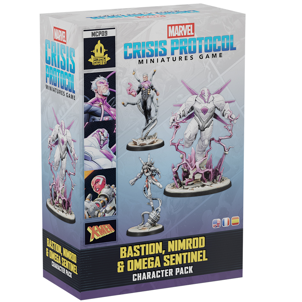 Marvel Crisis Protocol: Bastion, Nimrod & Omega Sentinel (Preorder)