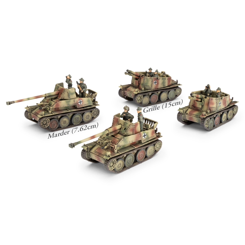 Flames of War WW2: German - Marder Tank-Hunter Platoon