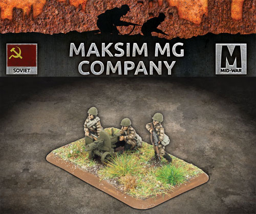 Flames of War WW2: Soviet - Maksim MG Company