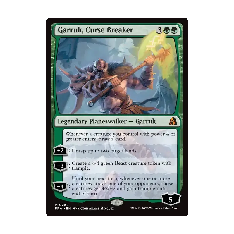 Garruk, Curse Breaker - Reality Fracture (Near Mint)