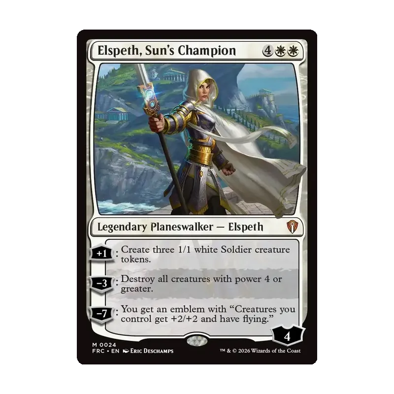 Elspeth, Sun's Champion - Reality Fracture Commander (Near Mint)