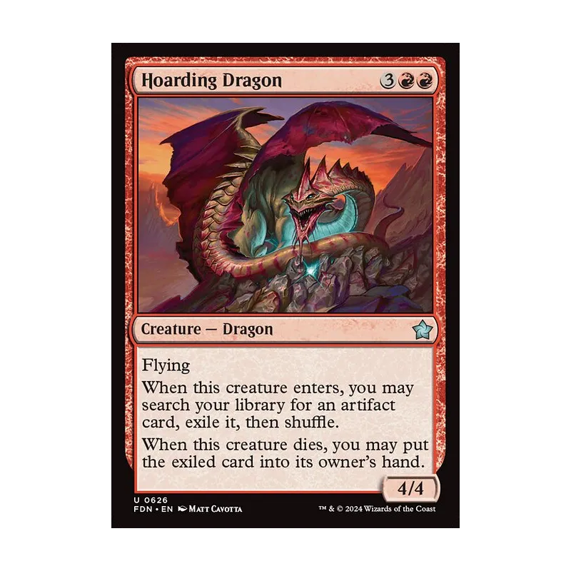 Hoarding Dragon - Foundations (Near Mint)