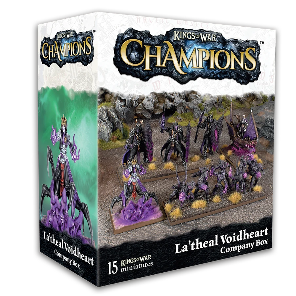 Kings of War: Champions - La'theal Voidheart Company Box
