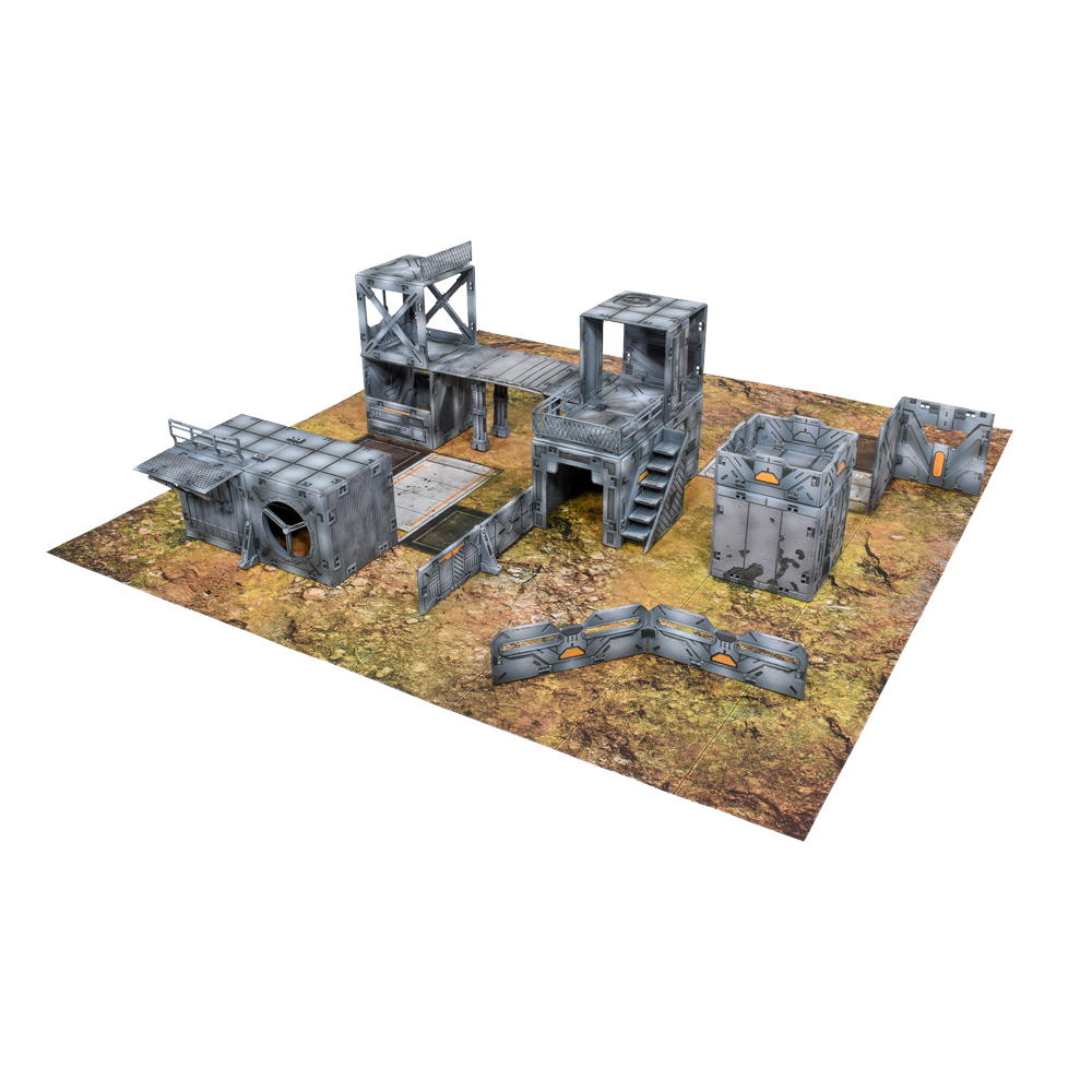 Halo: Flashpoint - Deluxe Buildable 3D Terrain Set Halo: Flashpoint - Deluxe Buildable 3D Terrain Set