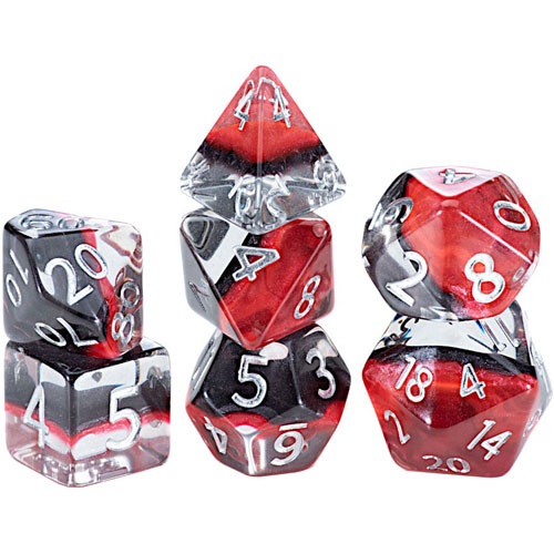 Eclipse Dice Set: Magma (7) (Last Chance)