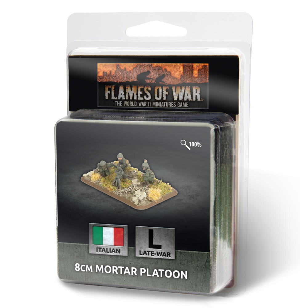 Flames of War WW2: Italian - 8cm Mortar Platoon