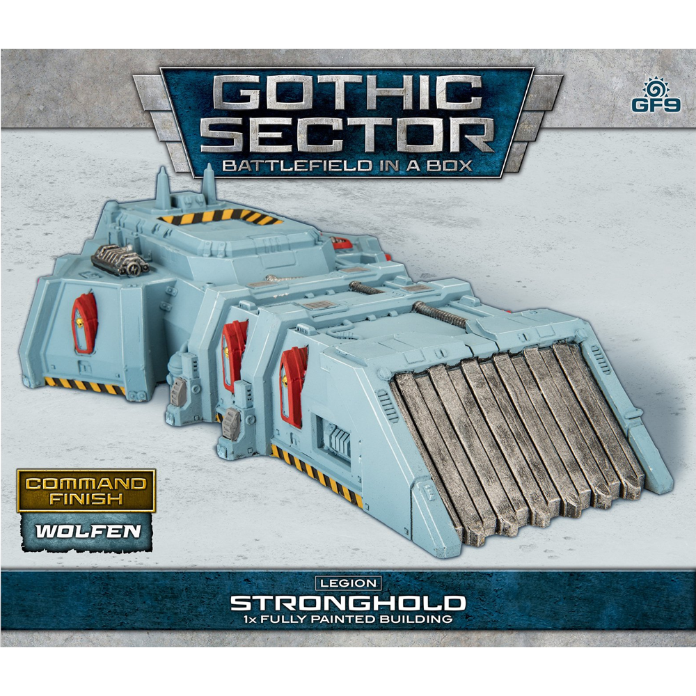 Battlefield in a Box: Gothic Sector - Legion Stronghold (Command Finish Wolfen) (Preorder)