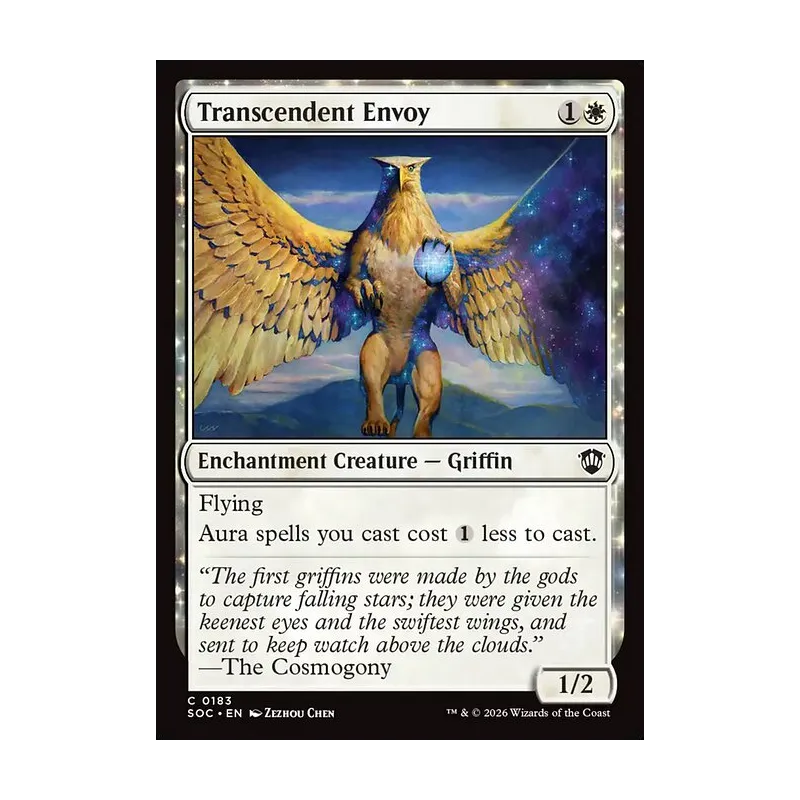 Transcendent Envoy - Secrets of Strixhaven Commander (Near Mint)