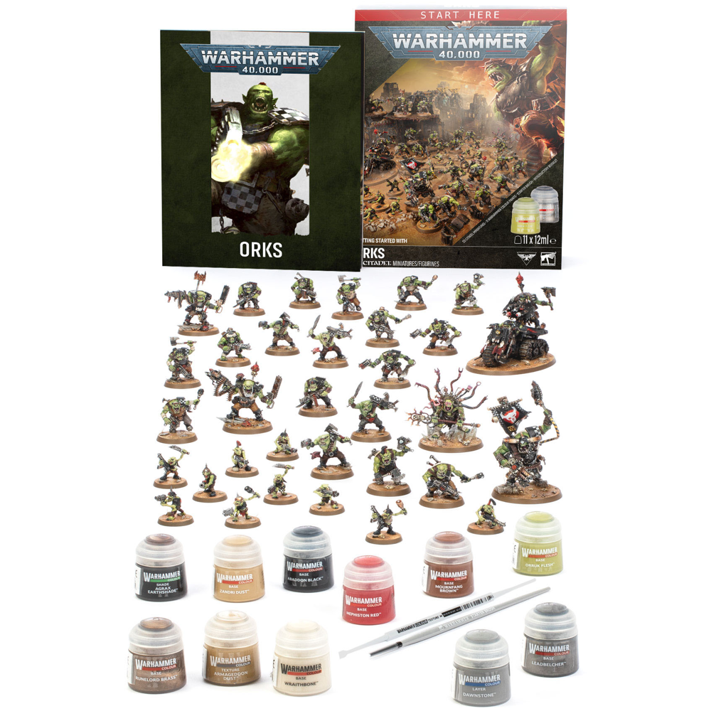 Warhammer 40K: Getting Started with Orks (Preorder)