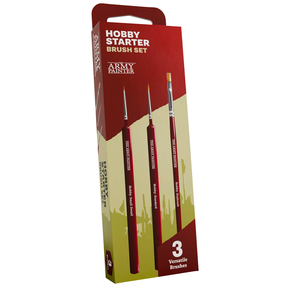 Army Painter Brush: Hobby Starter Brush Set (New Arrival)