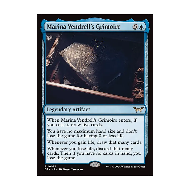 Marina Vendrell's Grimoire - Duskmourn: House of Horror (Near Mint)