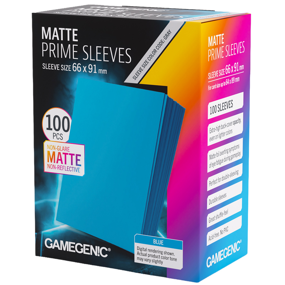 Matte Prime Sleeves: Blue (100)