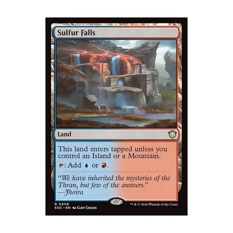 Sulfur Falls - Secrets of Strixhaven Commander (Near Mint)