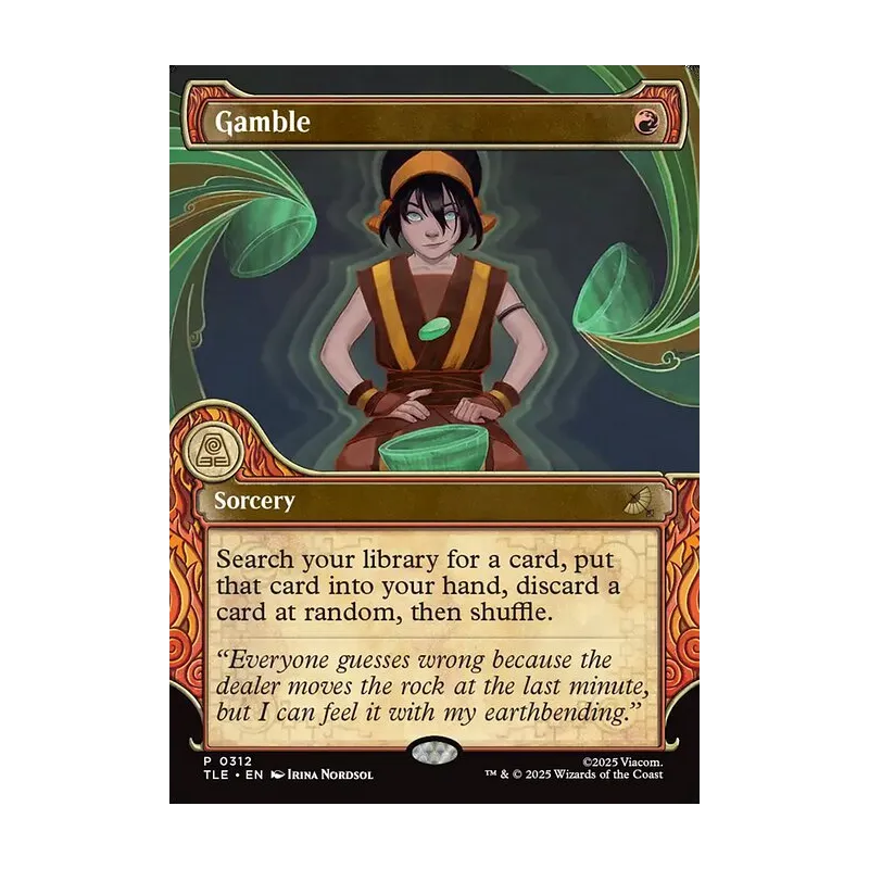 Gamble (Showcase) - Avatar: The Last Airbender Eternal (Near Mint)