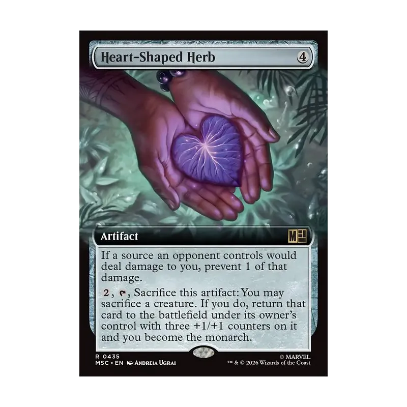 Heart-Shaped Herb (Extended Art) - Marvel Super Heroes Commander (Near Mint)