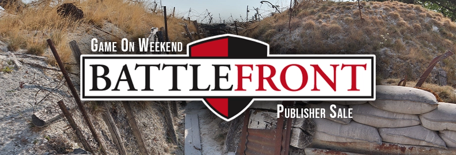 Game On Weekend Battlefront Publisher Sale