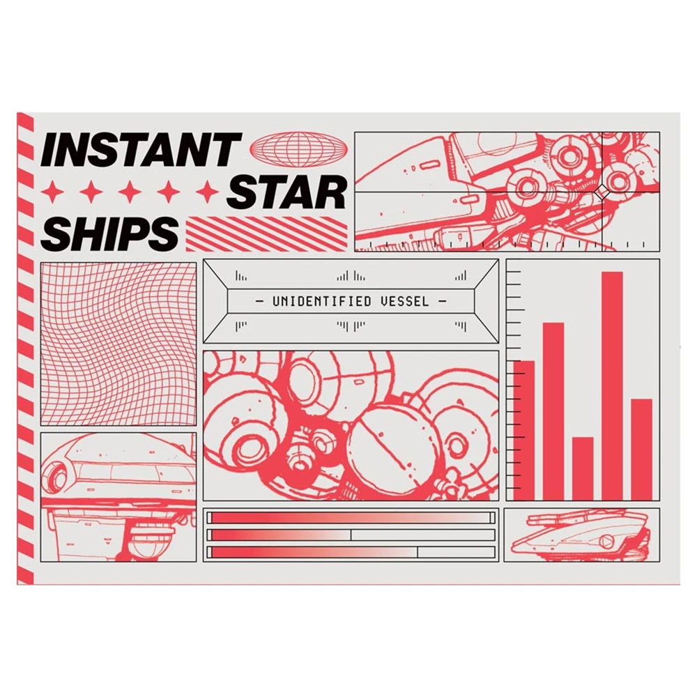 Instant Star Ships Card Deck (Preorder)