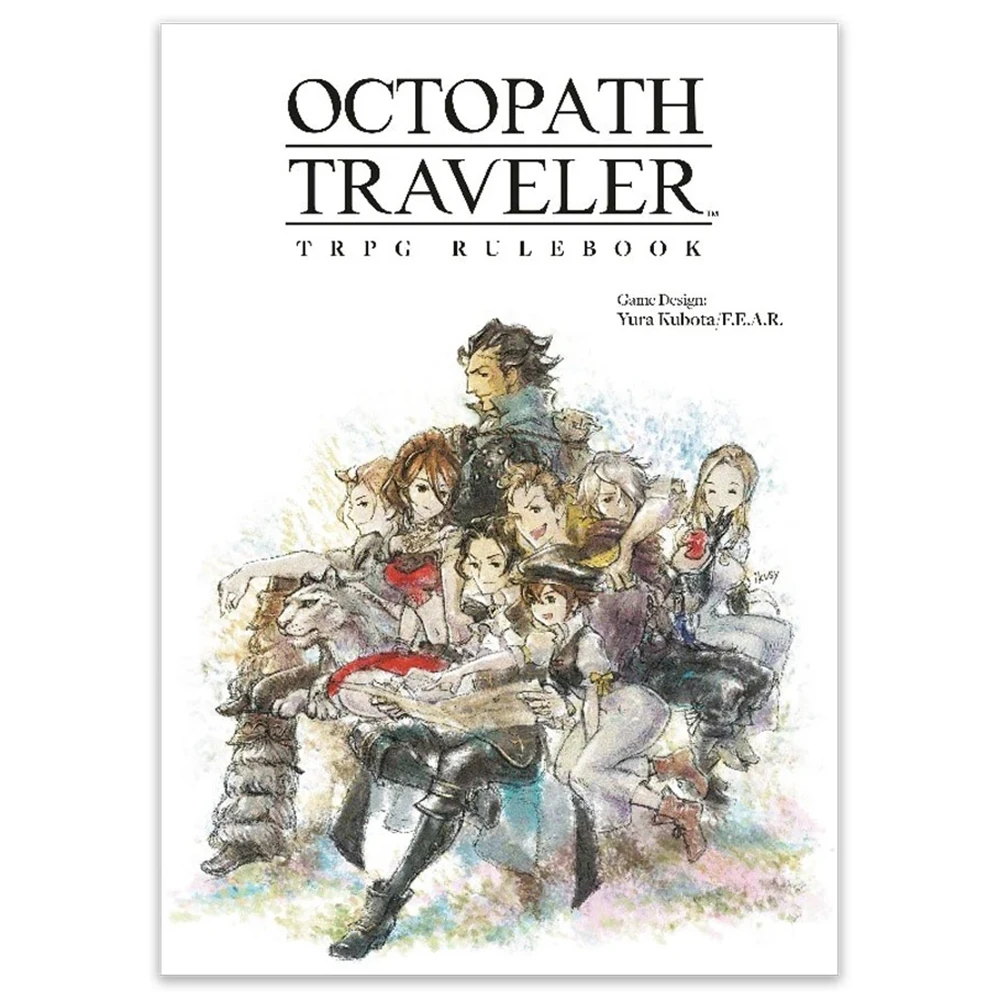 Octopath Traveler TRPG Rulebook (Preorder)