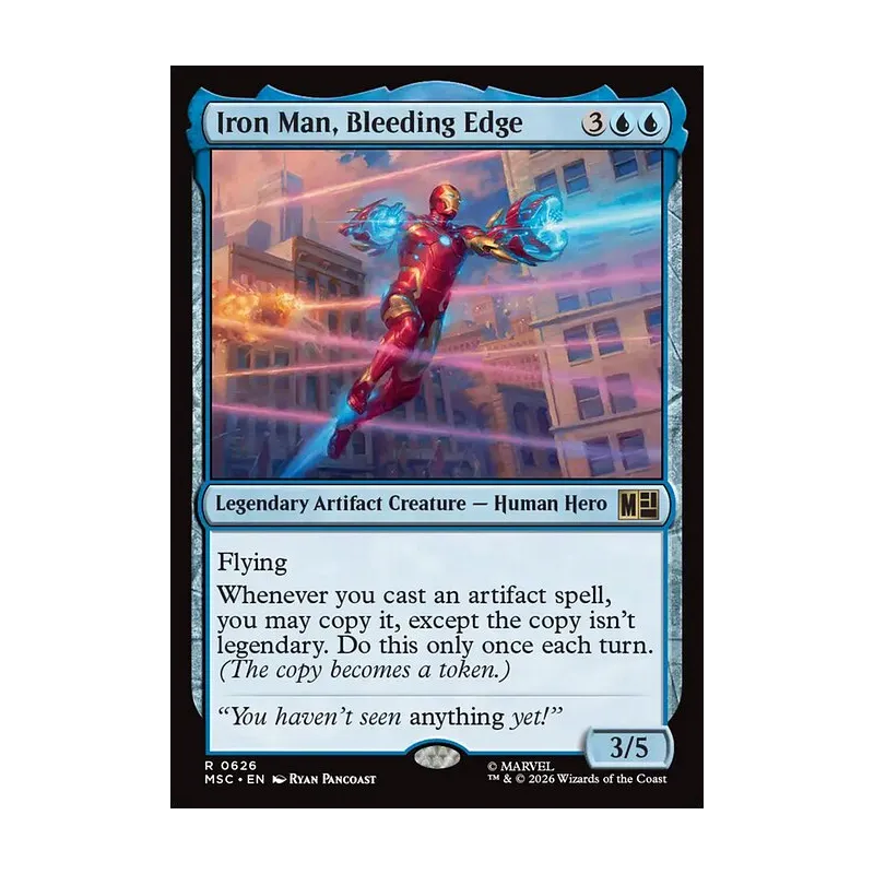 Iron Man, Bleeding Edge - Marvel Super Heroes Commander (Near Mint)