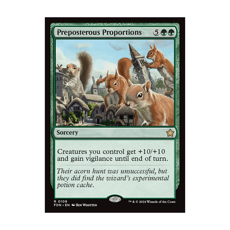 Preposterous Proportions - Foundations (Near Mint)