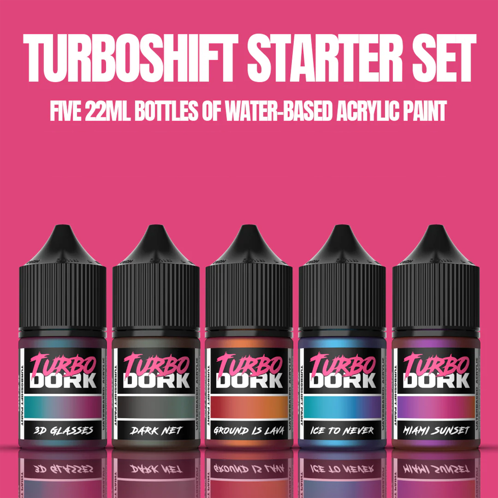 Turbo Dork: TurboShift Starter Set (5x 22ml Paints)
