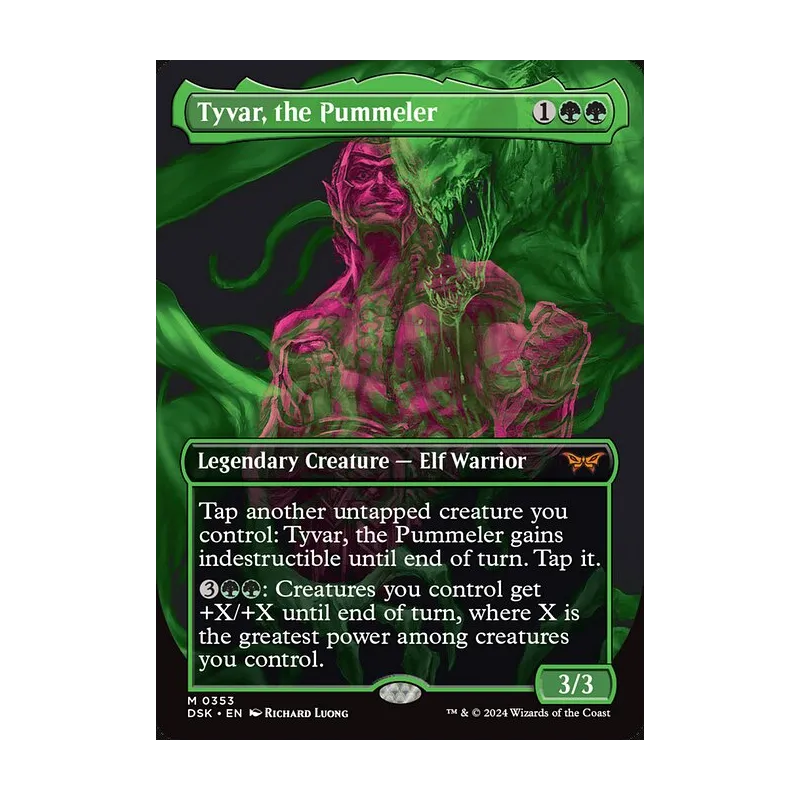 Tyvar, the Pummeler (Showcase) - Duskmourn: House of Horror (Near Mint)