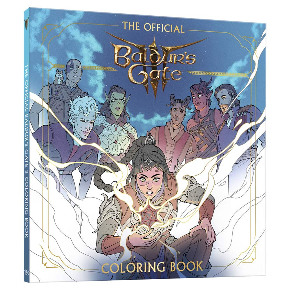 Baldur's Gate 3: The Official Coloring Book (Preorder)