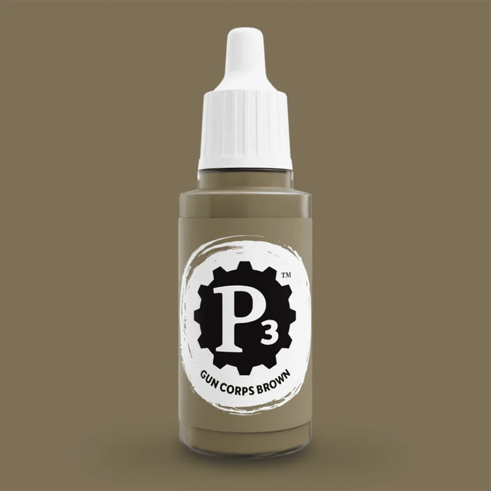P3 Paint: Gun Corps Brown (18ml) (Preorder)