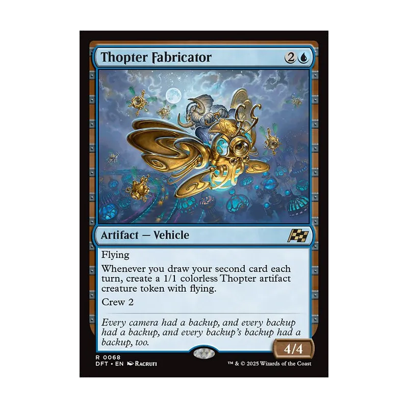 Thopter Fabricator - Aetherdrift (Near Mint)