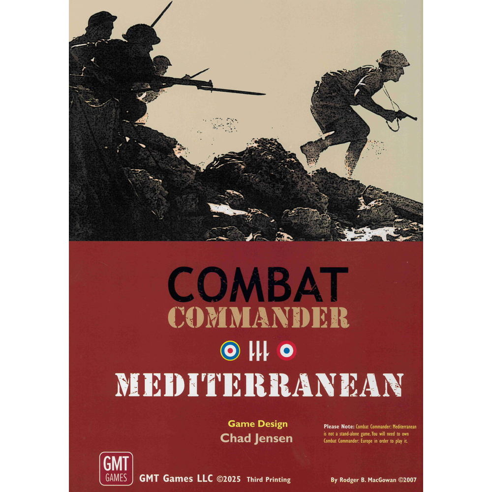 Combat Commander: Mediterranean Expansion (3rd Printing) (New Arrival)