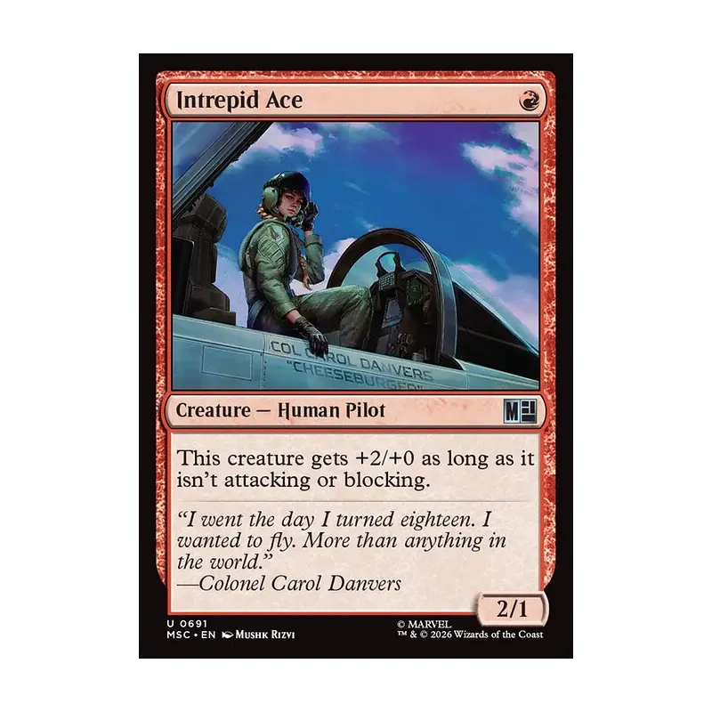 Intrepid Ace - Marvel Super Heroes Commander (Near Mint)