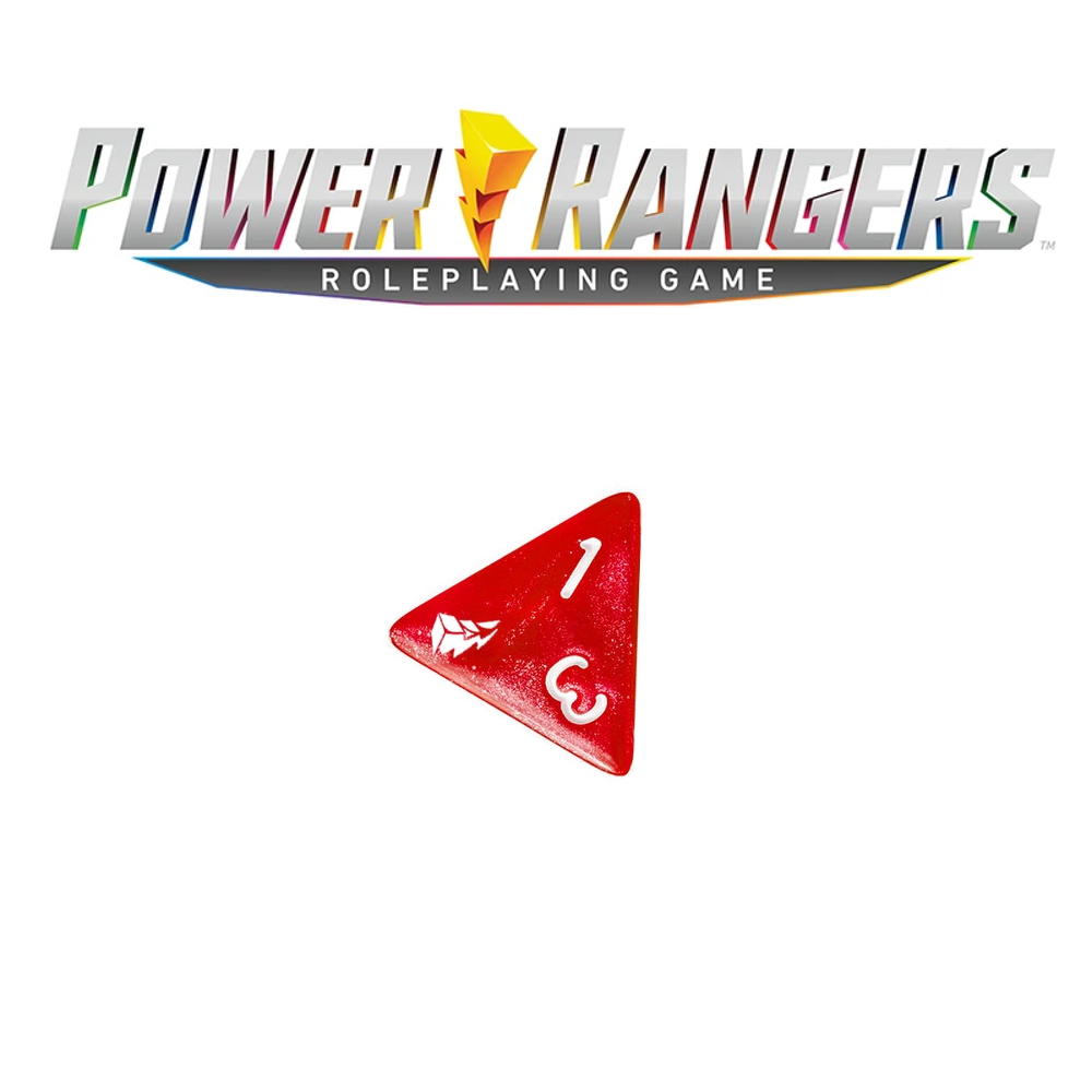 d4 Red Power Rangers RPG Replacement (Free Product for RGS02334)