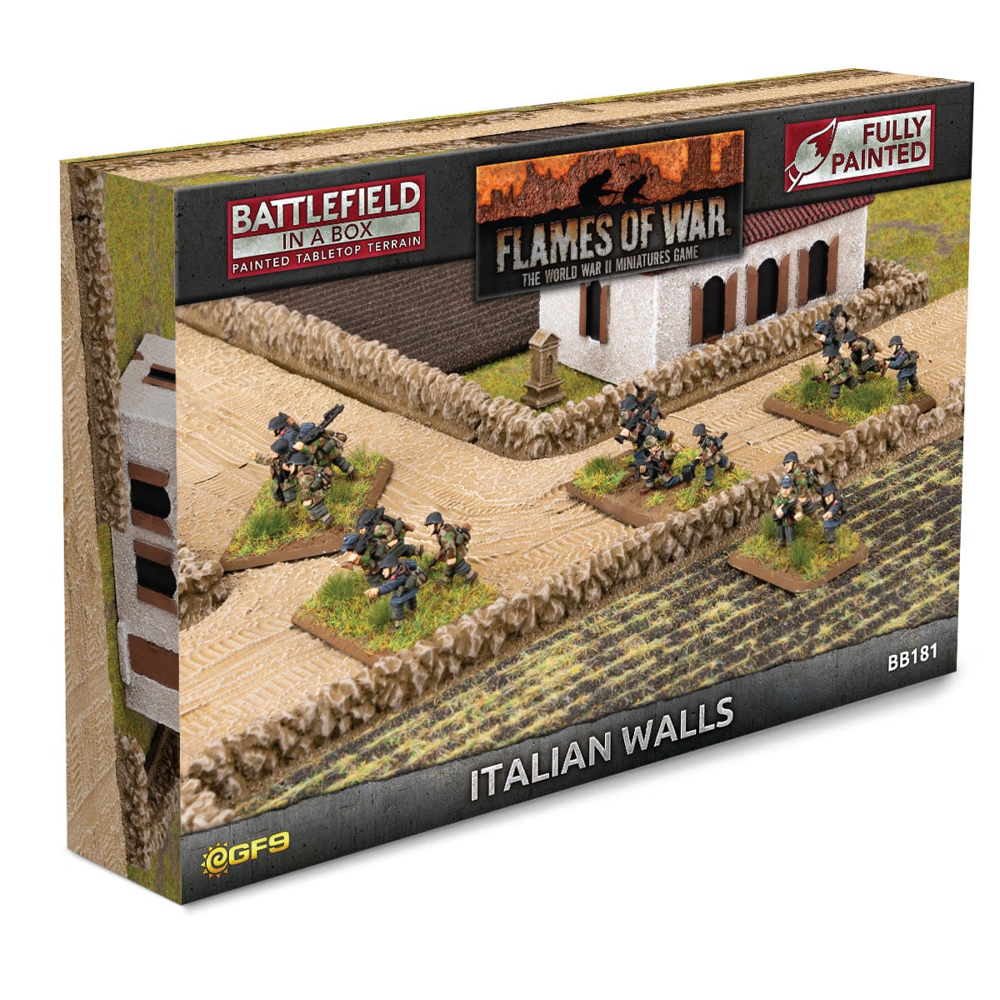 Flames of War: Battlefield in a Box - Italian Walls