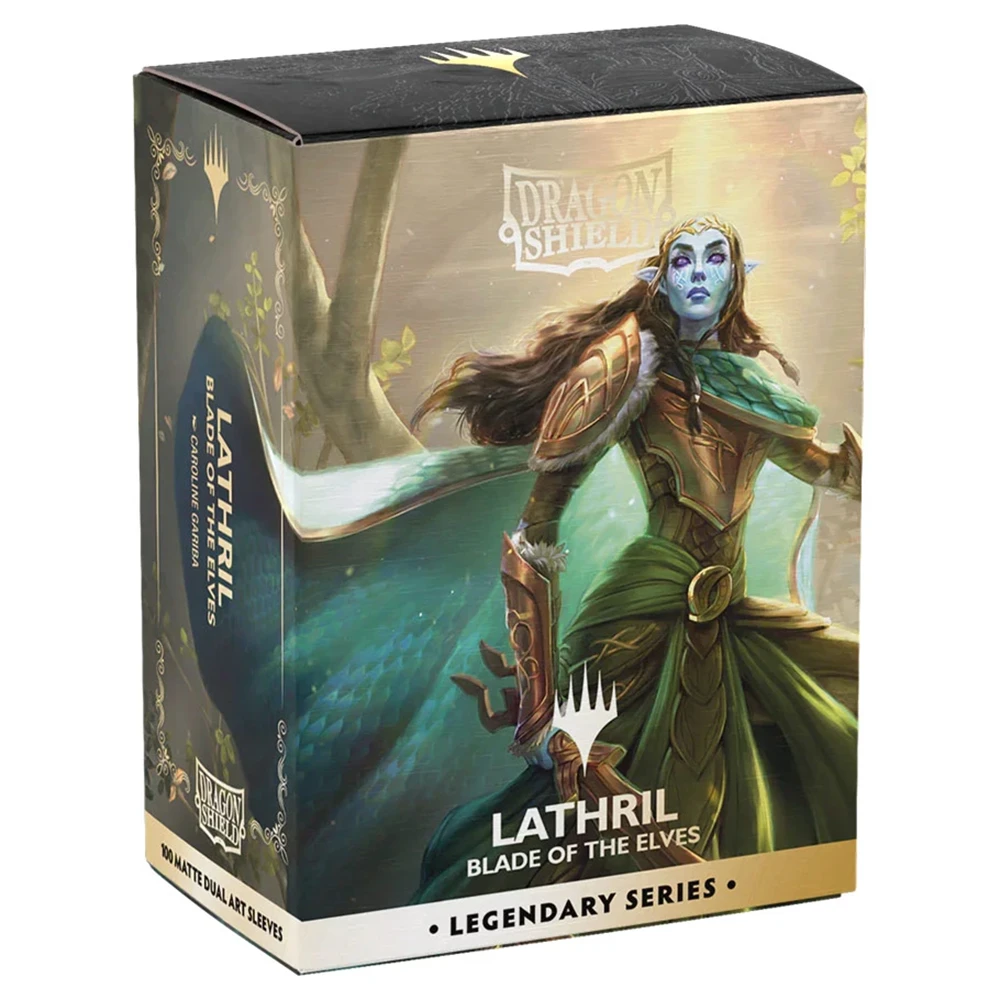 MTG x Dragon Shield Sleeves Matte Dual: Legendary Series - Lathril, Blade of the Elves (100) (Preorder)