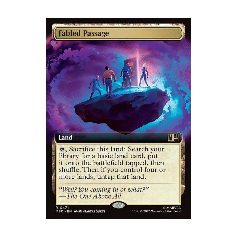 Fabled Passage (Extended Art) - Marvel Super Heroes Commander (Near Mint)