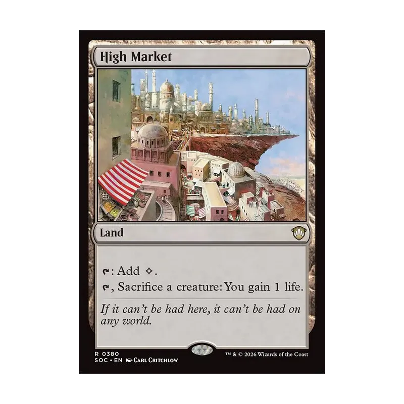 High Market - Secrets of Strixhaven Commander (Near Mint)