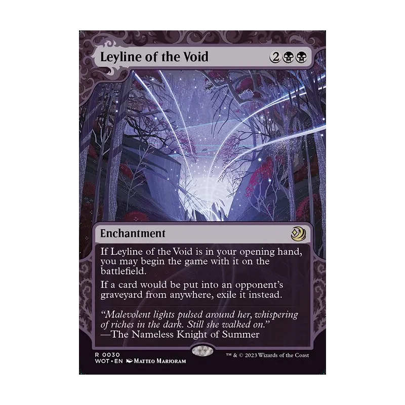 leyline mtg cards of the Void Proxy Card  Tough Times If Leyline of Sanctity is in your opening hand MtG Core Set 2020 Rare