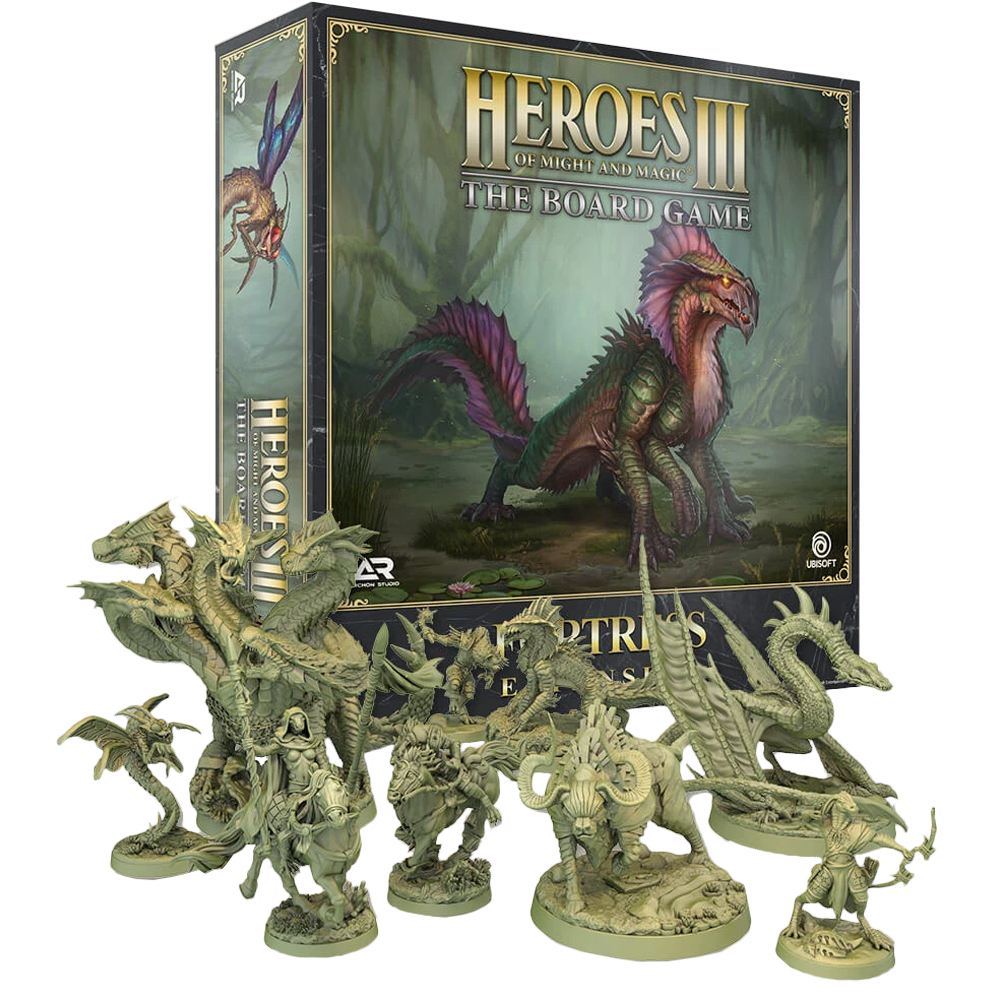 Heroes of Might & Magic III: The Board Game - Fortress Expansion (Preorder)