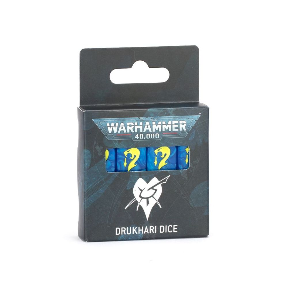 Warhammer 40K: Dice Set - Drukhari (16) (New Arrival)