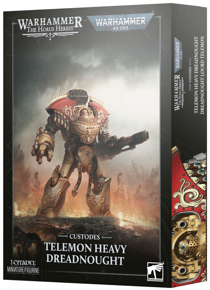 Warhammer 40K/Horus Heresy: Custodes - Telemon Heavy Dreadnought (Preorder)