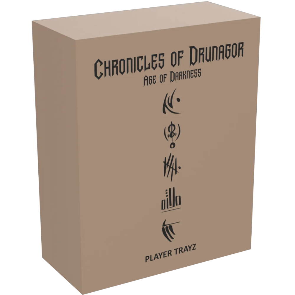 Chronicles of Drunagor: Age of Darkness - Hero Trayz Bundle (5) (Preorder)