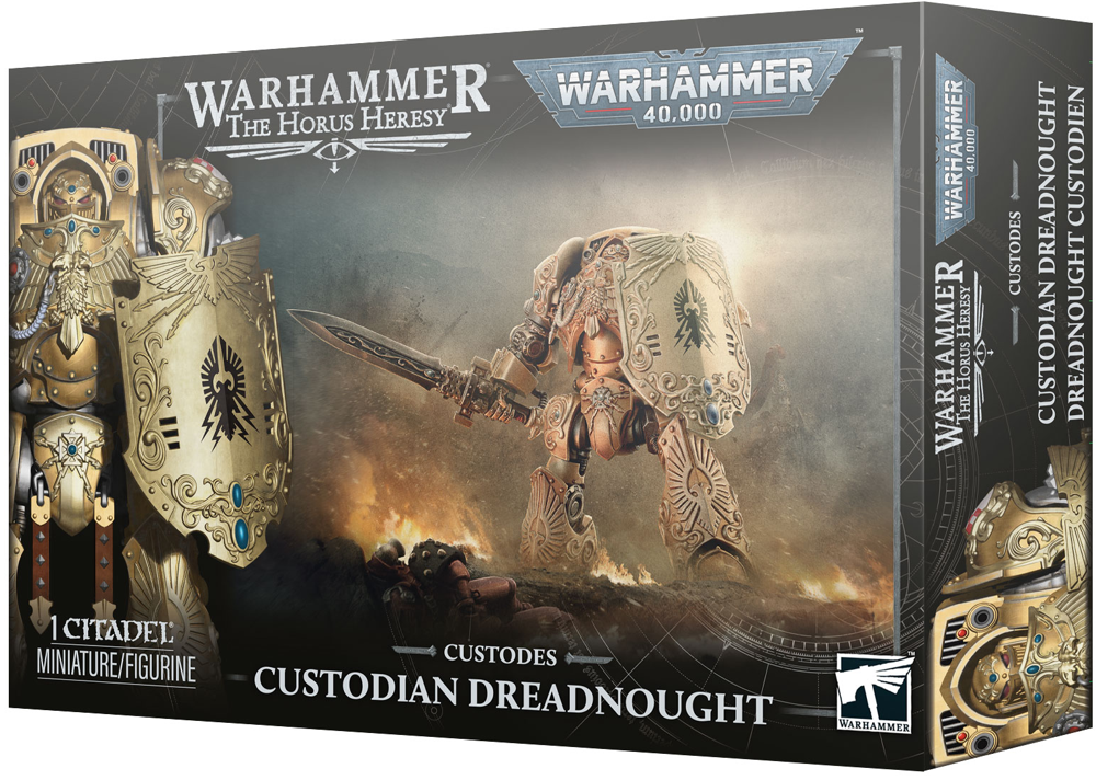Warhammer 40K/Horus Heresy: Custodes - Custodian Dreadnought (Preorder)