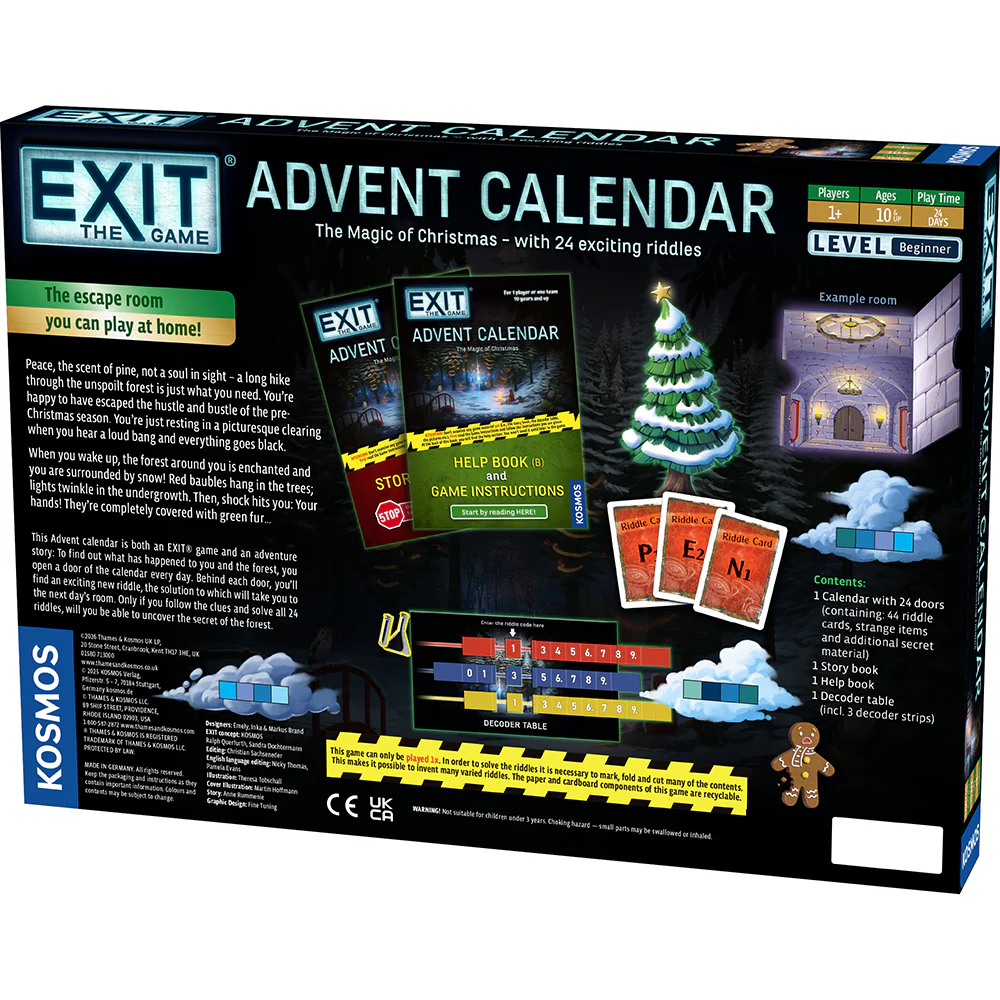 Exit: Advent Calendar - The Magic of Christmas (New Arrival)