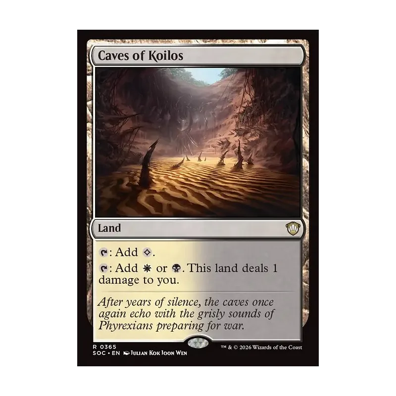Caves of Koilos - Secrets of Strixhaven Commander (Near Mint)