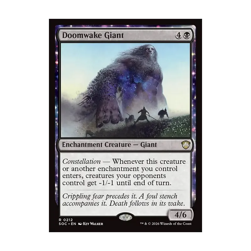 Doomwake Giant - Secrets of Strixhaven Commander (Near Mint)