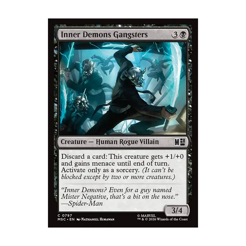 Inner Demons Gangsters - Marvel Super Heroes Commander (Near Mint)