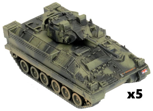 WWIII Team Yankee: British - Warrior Platoon