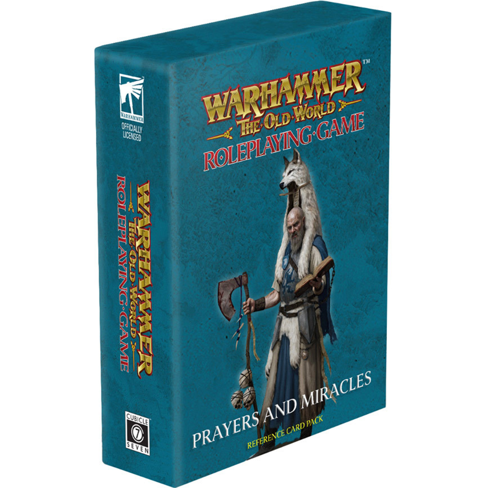 Warhammer The Old World RPG: Prayers & Miracles Card Deck (Preorder)